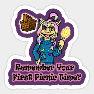 Remember Your First Picnic Time? Sticker